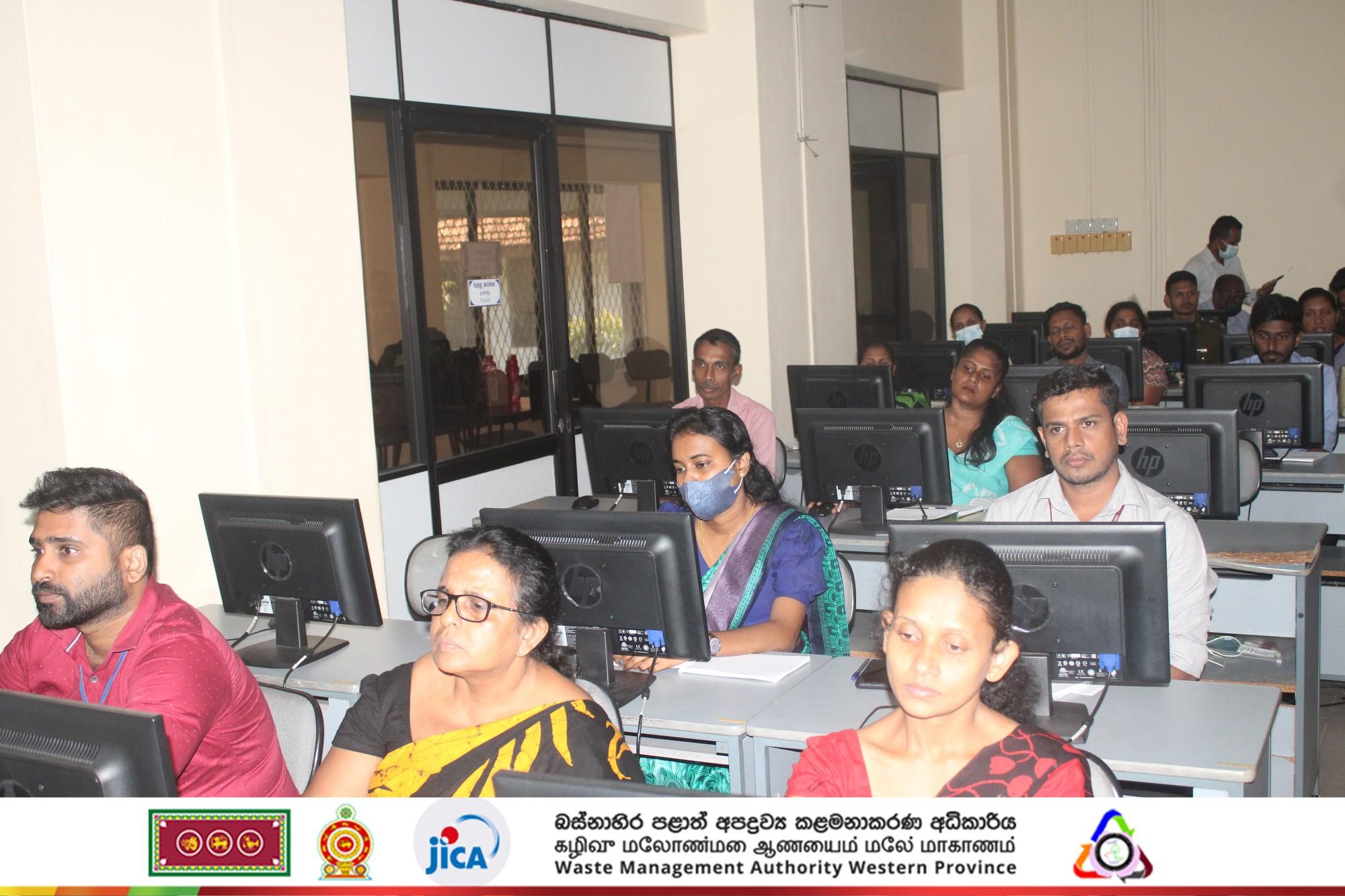 Jica Data Base training Colombo  / Gampaha / Kaluthara  - 2023.03.01