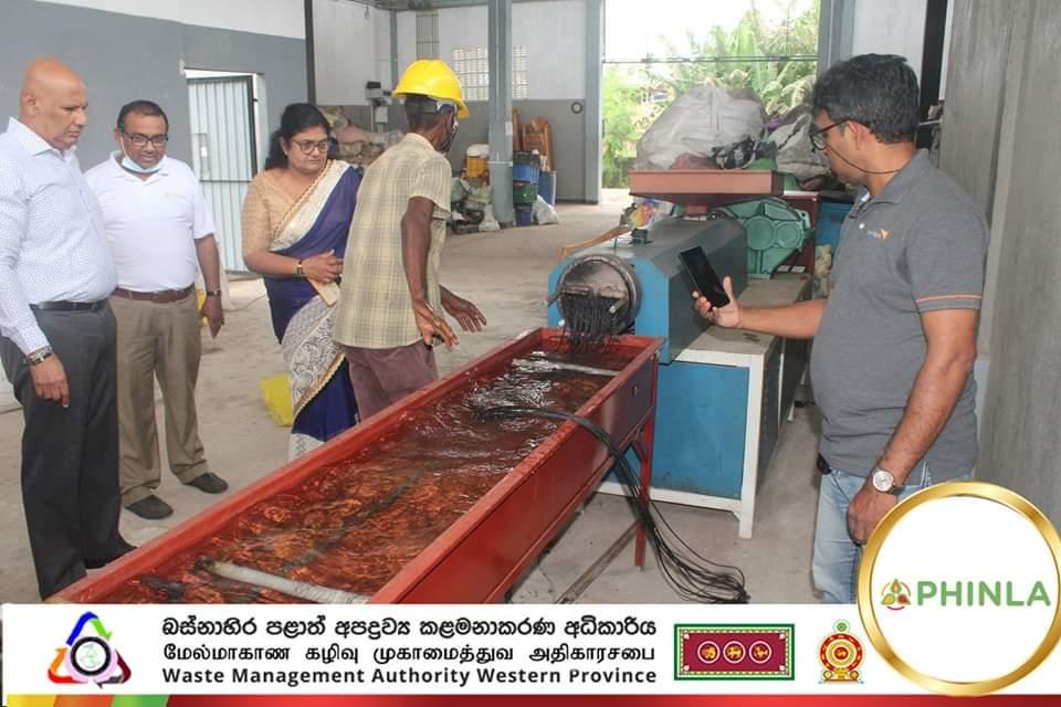 Addition of a new machine (Pelletizer Machine) to Wattala Resource Recovery Center (MRF)